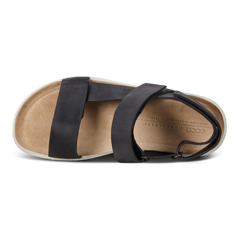 ECCO Mens Sandals Dark Grey - Corksphere Flat - IPR-831794